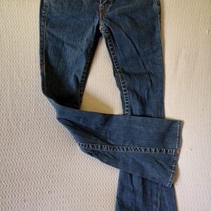 True Religion Dark Blue Flare Jeans